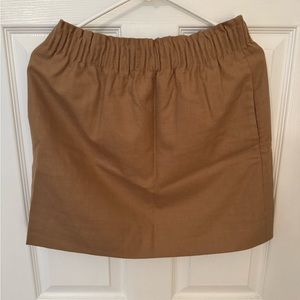 J Crew Factory wool blend elastic skirt